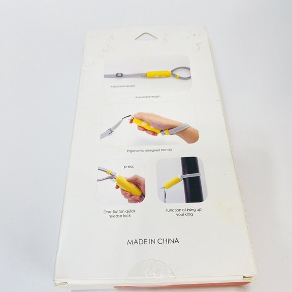 New Dog Leash Dog Portable Tethered Doggie Leash Brand New Box Damaged New - Picture 6 of 7